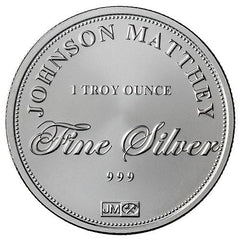 1 oz Johnson Matthey Silver Round