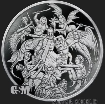 2022 Silver Shield MASTER OF REALITY - 1oz Proof - #22