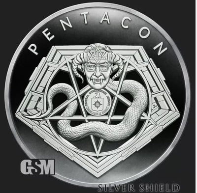 2022 Silver Shield PENTACON - 1oz Proof - #9 in the