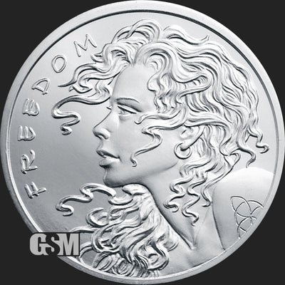 1oz Silver 2025 FREEDOM GIRL