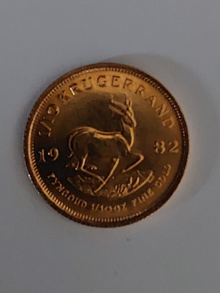 1/10oz Gold KRUGERRAND 1982