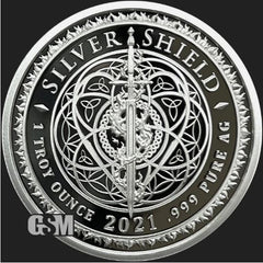 2022 KENNEDY 1oz Silver Proof Silver Shield