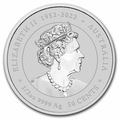 2024 Australia 1/2oz Silver Lunar Dragon Coloured