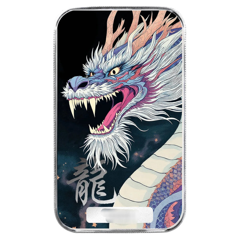 1oz Silver Bar Dragon Jìng
