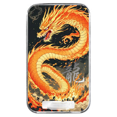 1oz Silver Colourised Bar - Dragon Hoyuan
