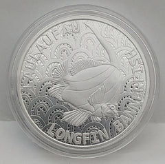 2024 Tokelau 1oz Silver $5 Longfin Bannerfish
