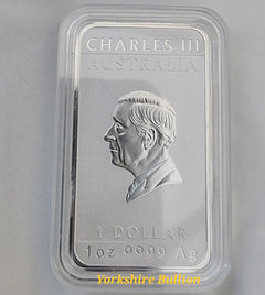 2025 Australia 1 oz Silver Dragon Rectangular Coin With Capsule