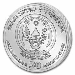 2026 Rwanda 1 oz Silver Lunar Year of the Horse
