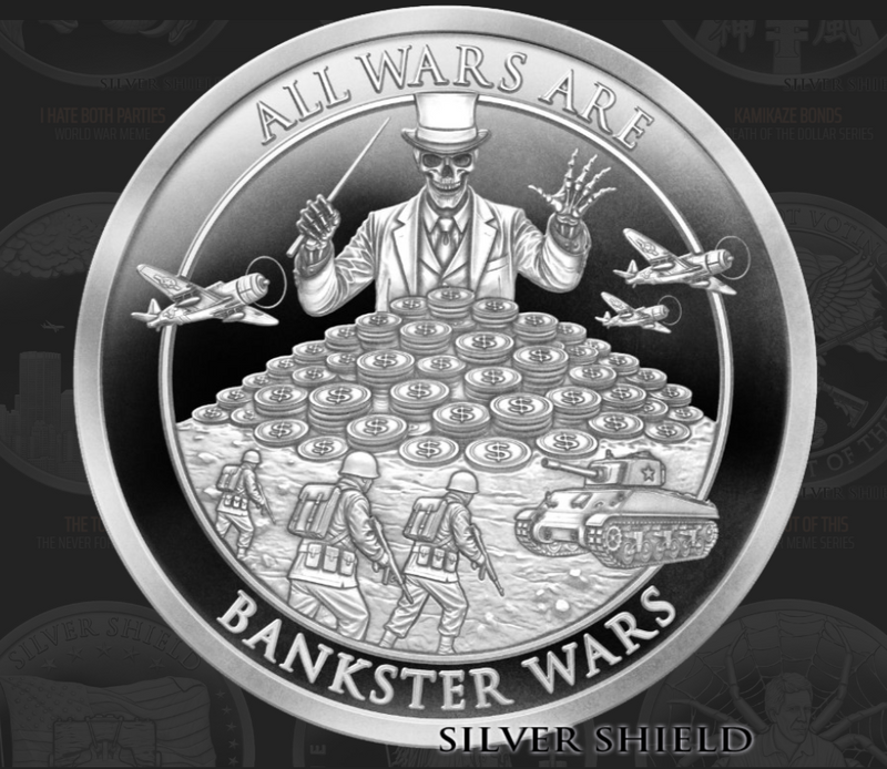 1oz Silver Shield Proof 2026 ALL WARS