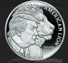 1oz Silver Proof  2024 Silver Shield American Lion