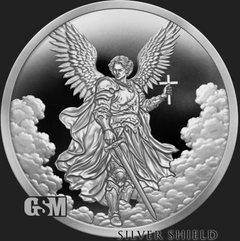 1oz Silver Shield Proof 2026 ARCHANGEL MICHAEL