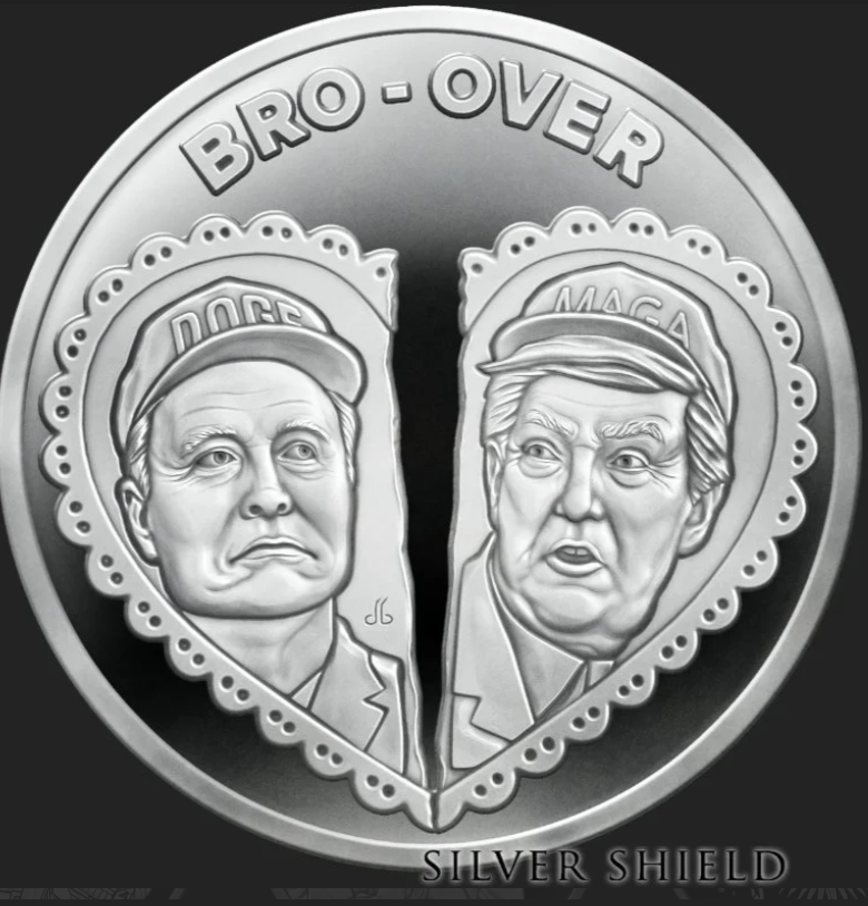 1oz Silver Shield Silver Proof 2025 BRO MASSIE