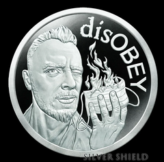 2021 1oz Silver Proof Silver Shield CHRIS DUANE