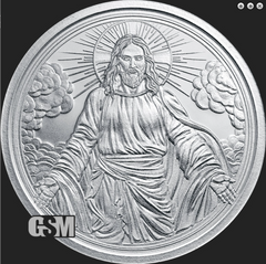 1oz Silver Christ Is Coming 2026