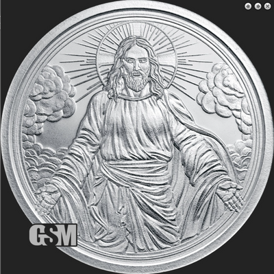 1oz Silver Christ Is Coming 2026