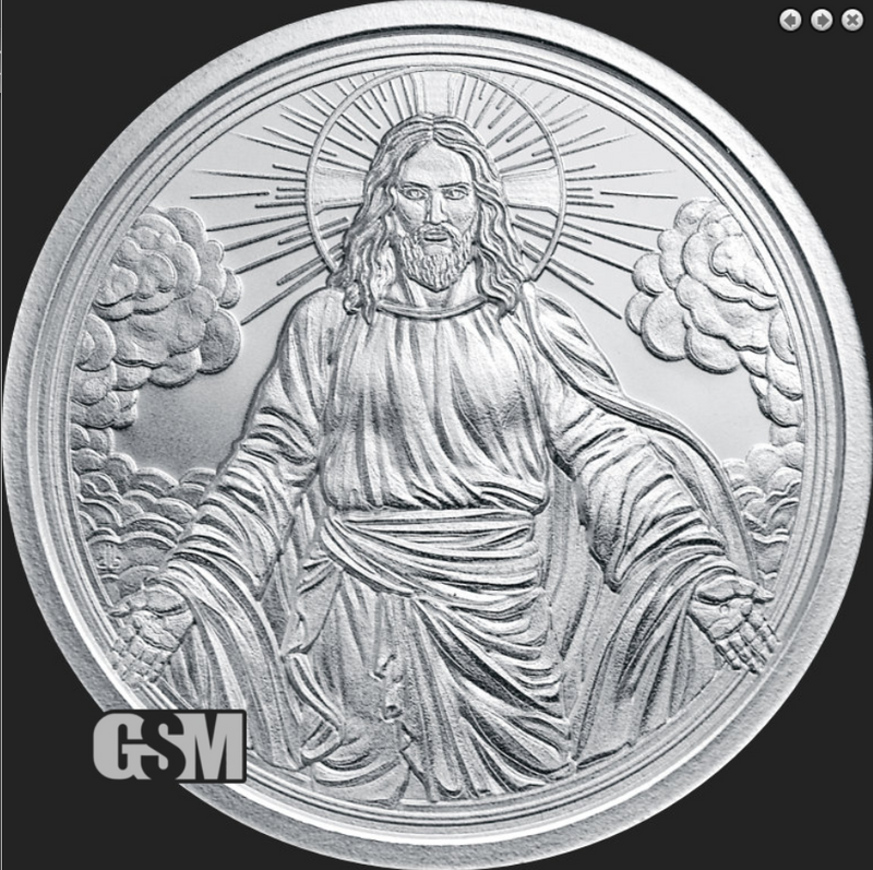 1oz Silver Christ Is Coming 2026