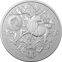 2023 Australia 1oz Silver $1.00 Coat of Arms - Queensland