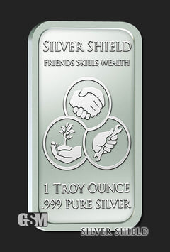 1oz Silver Bar - DEN OF THIEVES