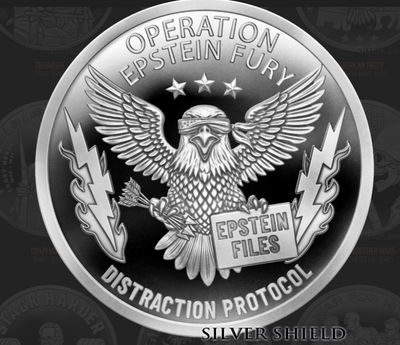 1oz Silver Shield Proof EPSTEIN FURY