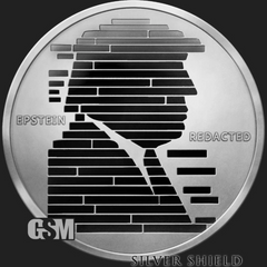 1oz Silver Proof 2026 Silver Shield EPSTEIN REDACTED