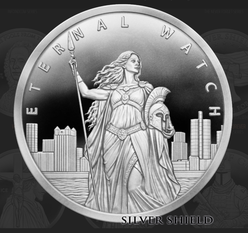 1oz Silver Shield Proof 2026 ETERNAL WATCH