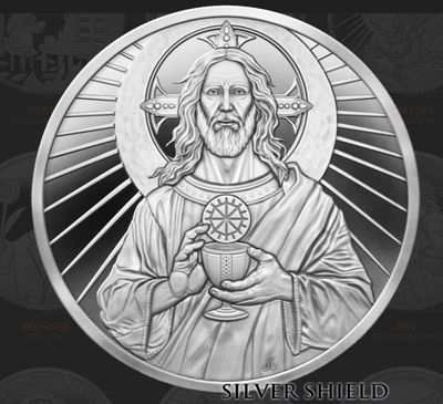 1oz Silver Shield Proof 2025 EUCHARIST