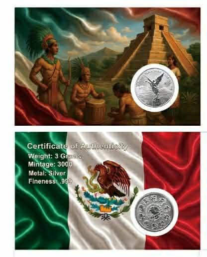 2026 Mexico Libertad Tribute 3g Silver