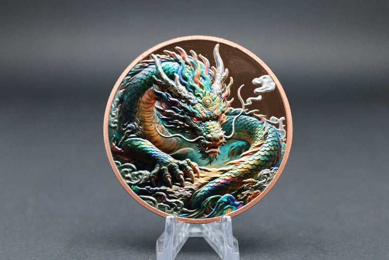 2025 DRAGON LORE 5oz Copper Art Round
