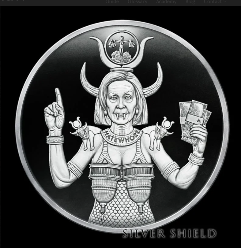 2022 Silver Shield HATEWHORE HATHOR 1oz Silver Proof