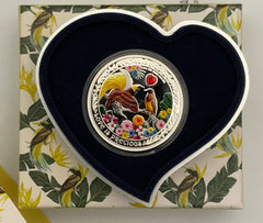 2020 Love is Precious Birds of Paradise 1oz .999 Silver