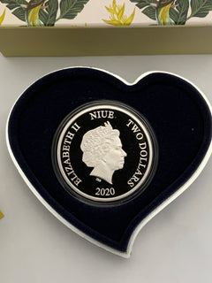 2020 Love is Precious Birds of Paradise 1oz .999 Silver