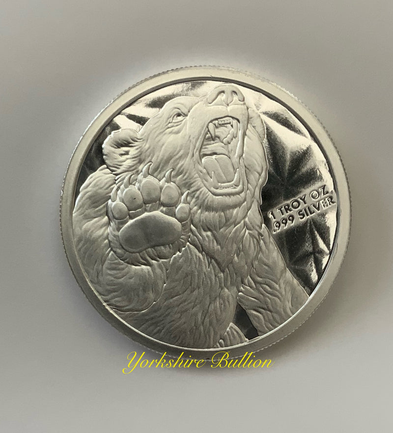 1oz Silver Bull & Bear