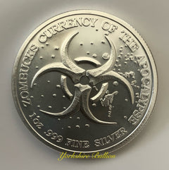 1oz Silver Zombucks World ZOMBULL