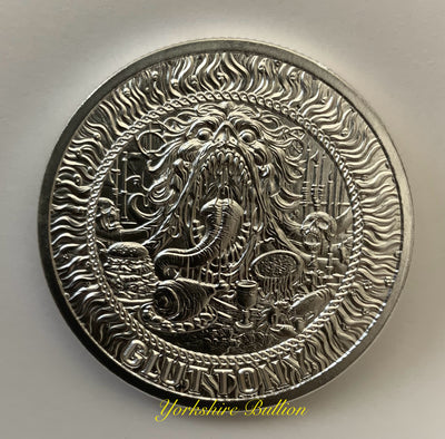 1oz Silver Seven Deadly Sins Gluttony