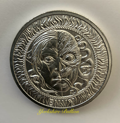 1oz Silver Seven Deadly Sins Envy