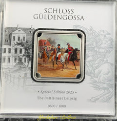 Geiger Edelmetalle 1oz .999 Silver 2025 Special Edition THE BATTLE NEAR LEIPZIG