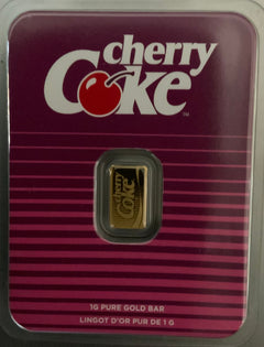1g Gold Bar Cherry Coke in TEP
