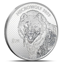1oz Silver Zombucks NECROWOLF