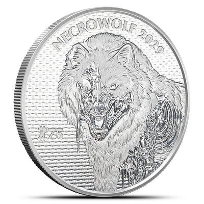1oz Silver Zombucks NECROWOLF