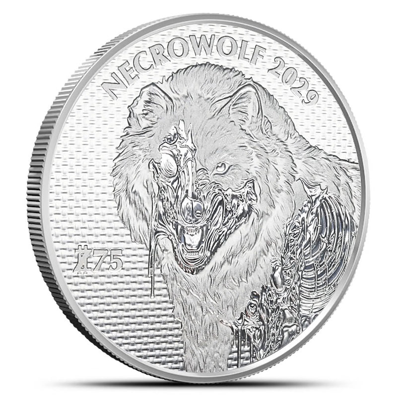 1oz Silver Zombucks NECROWOLF