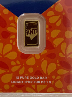 1 gram Gold Bar in TEP - FANTA