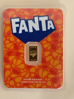 1 gram Gold Bar in TEP - FANTA