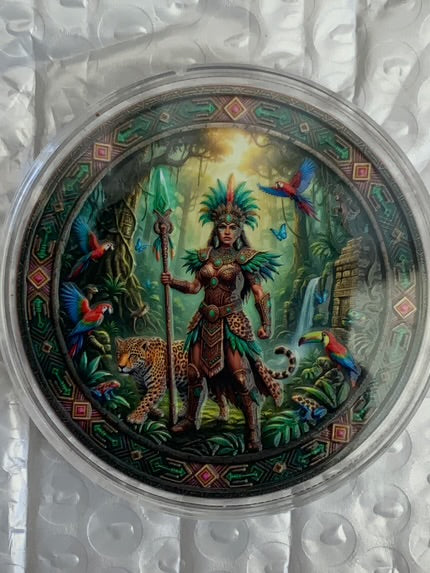 5oz Copper - Colourised -  Jungle Guardian