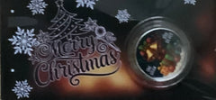 1g Silver Round Colourised Christmas GRINCH Set