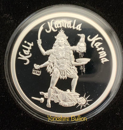 2021 Silver Shield KAMALA KARMA - 1oz Proof - #4 in 