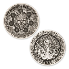 1oz Silver Seven Deadly Sins Lust