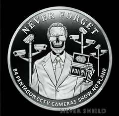1oz Silver Proof  2021 PENTAGON CCTV -V2