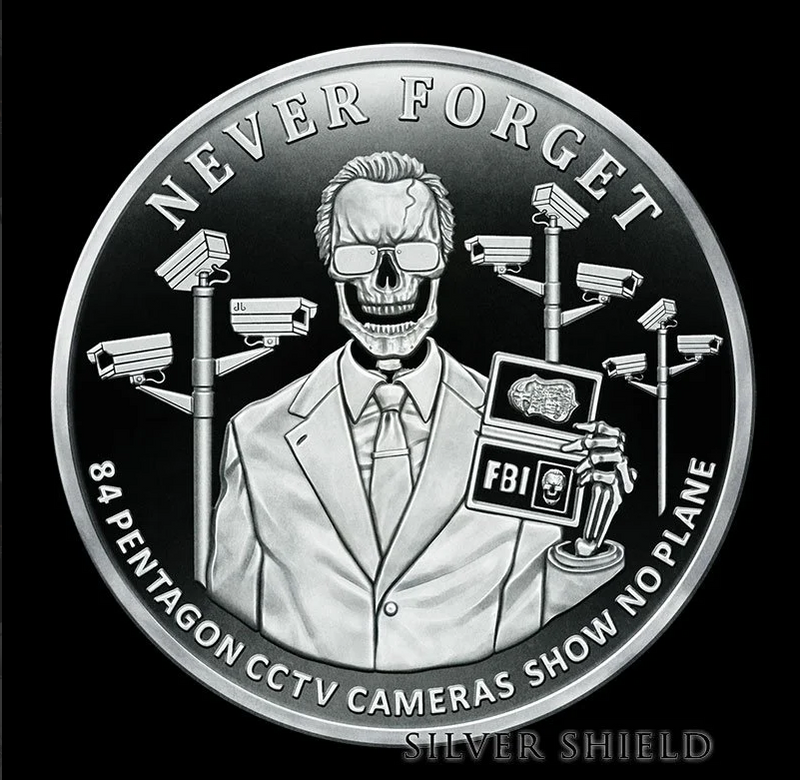 1oz Silver Proof  2021 PENTAGON CCTV -V2