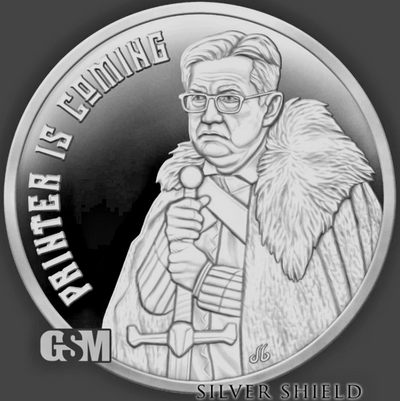 1oz Silver Shield Proof 2025 PRINTER IS COMING