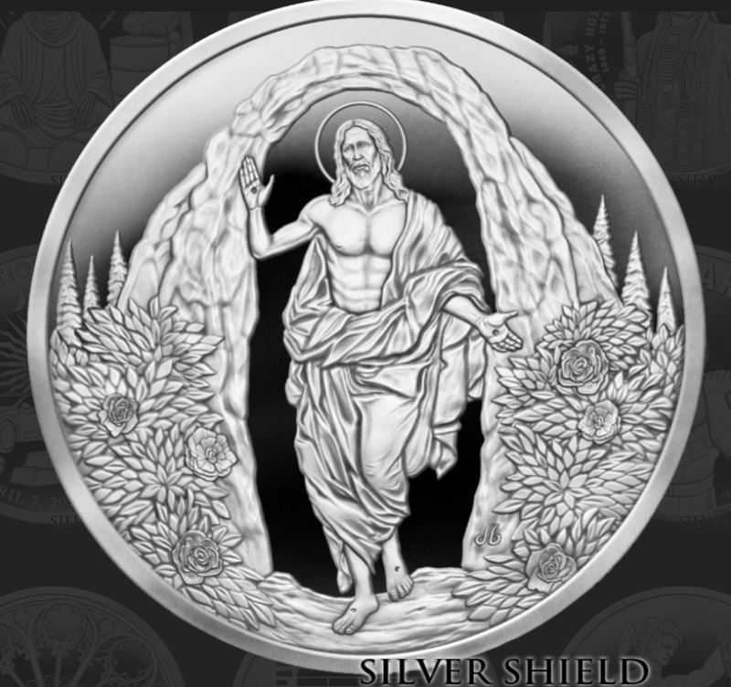 1oz 2026 Silver Shield Proof RESURRECTION CHRIST